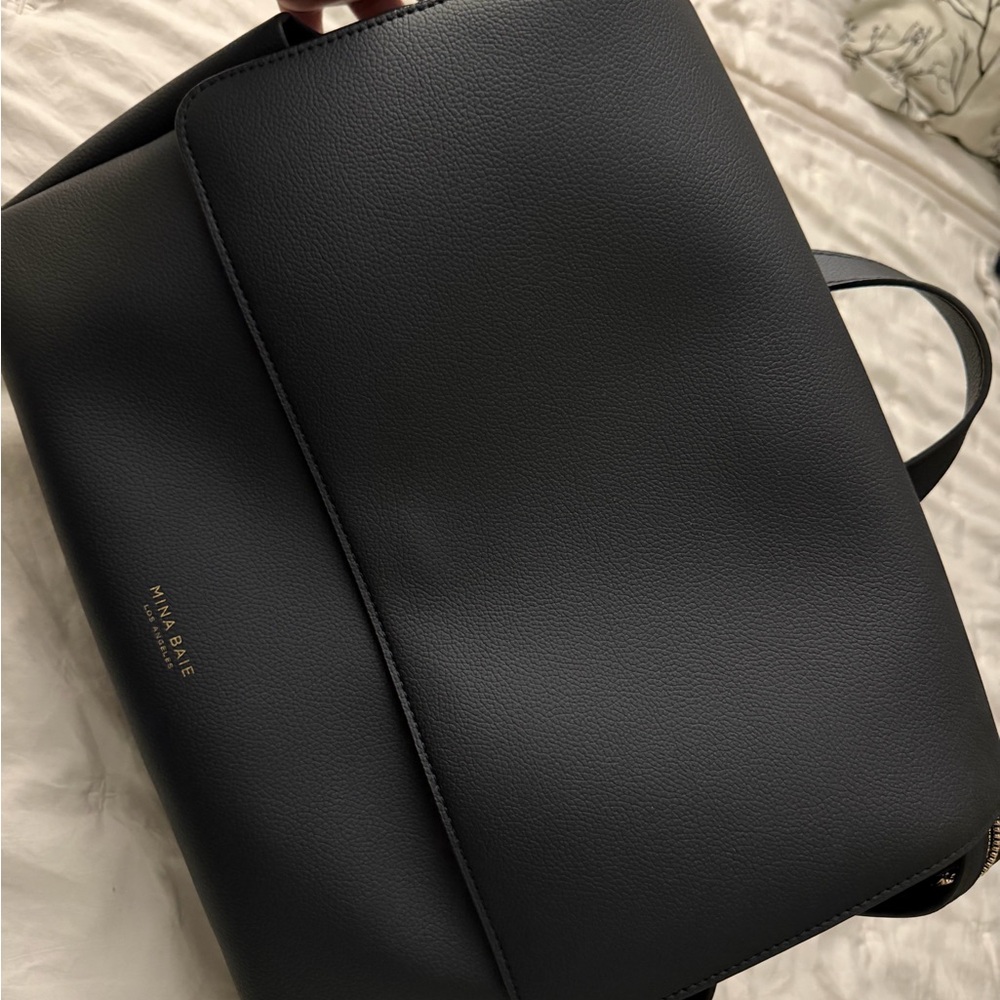 Mina Baie Black Baby Bag